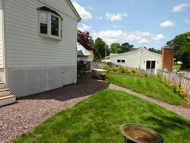 13 Old Salt Works Road Buzzards Bay, MA 02532 - Photo 42 of 49 a view of backyard of the house