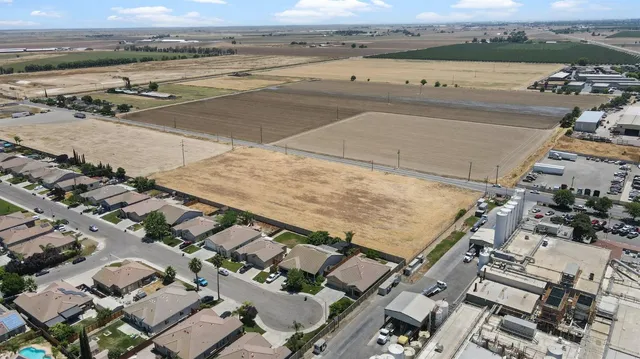 an aerial view of a beach