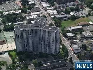 a large building with a outdoor space