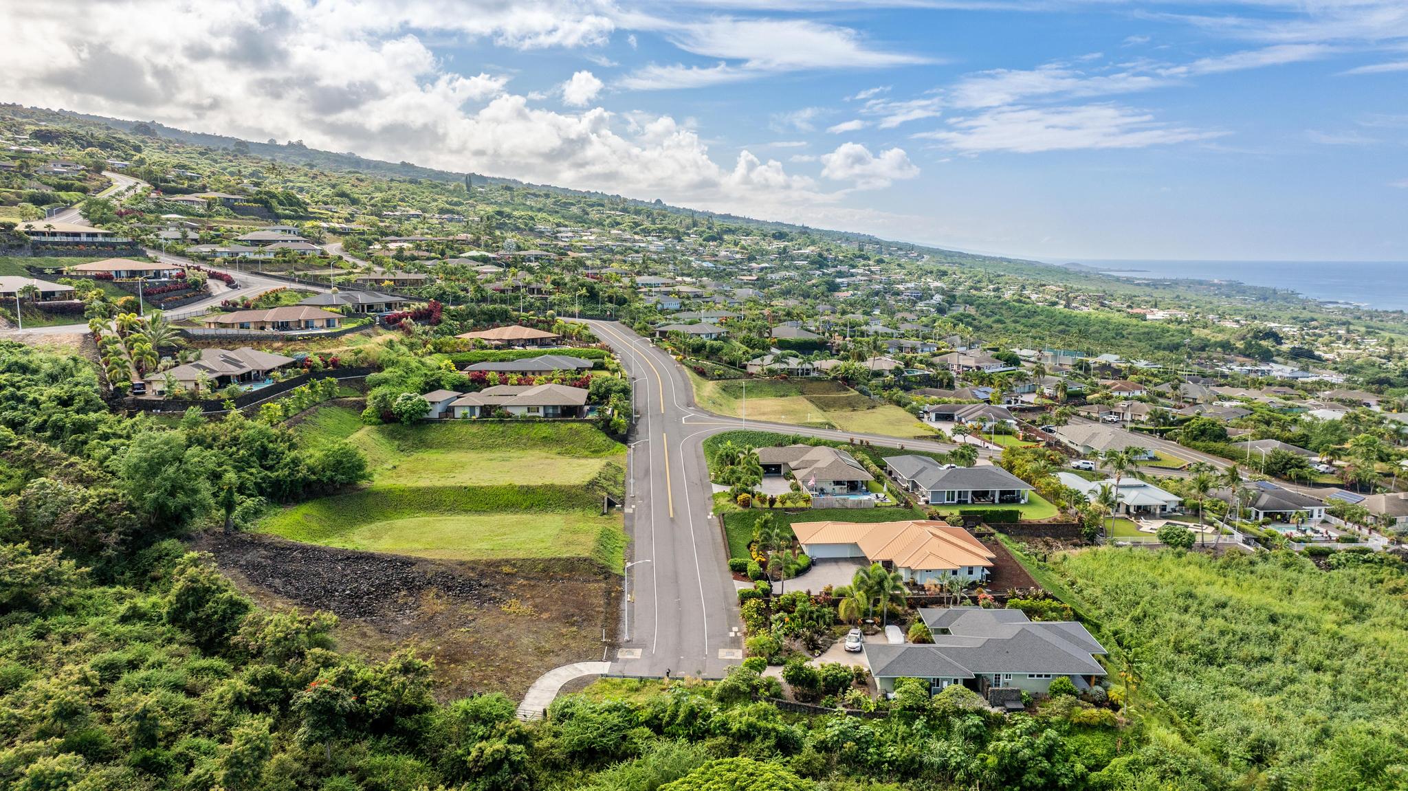 76-4328 Kekuanaoa Place Kailua-Kona, HI 96740 - Photo 3 of 27 an aerial view of residential houses with outdoor space and trees