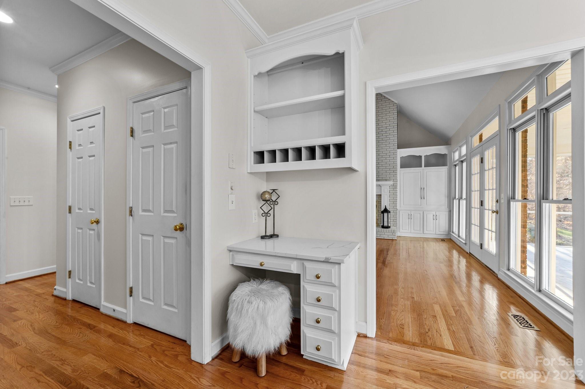 5476 Deer Run Court Davidson, NC 28036 - Photo 26 of 48 a view of an entryway with wooden floor