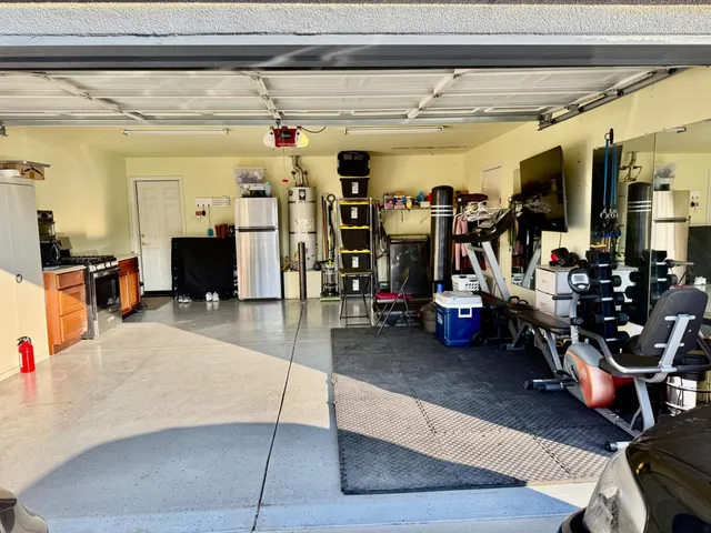 a house view with a outdoor space