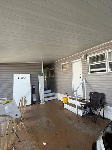 a living room filled with furniture