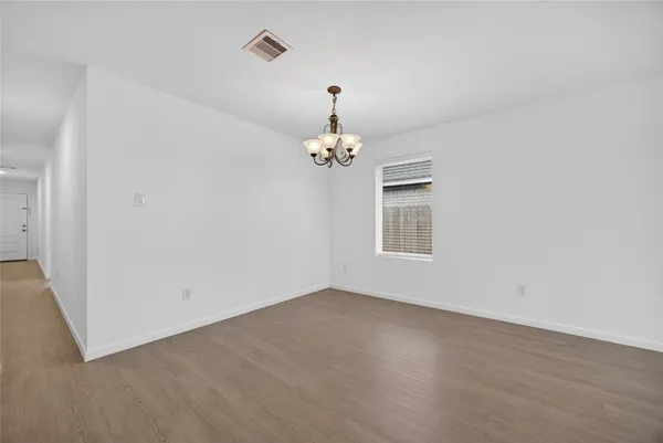 wooden floor in an empty room