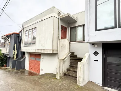 a black and white checkered floor