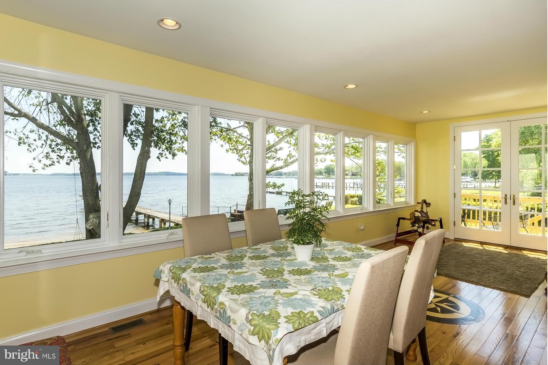 793 Riverside Drive Arnold, MD 21012 - Photo 13 of 29 Sun room overlooks the water.