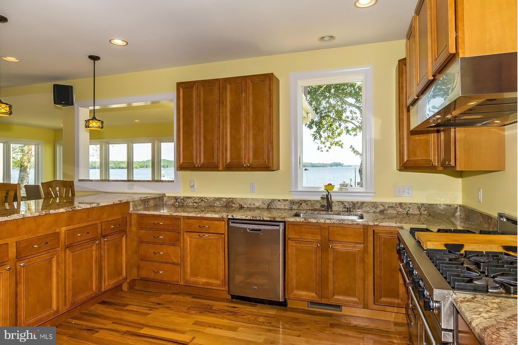 793 Riverside Drive Arnold, MD 21012 - Photo 7 of 29 Kitchen has water views.