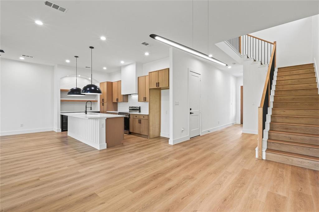 2820 Barnes Bridge Road Dallas, TX 75228 - Photo 6 of 29 a view of kitchen view wooden floor and window