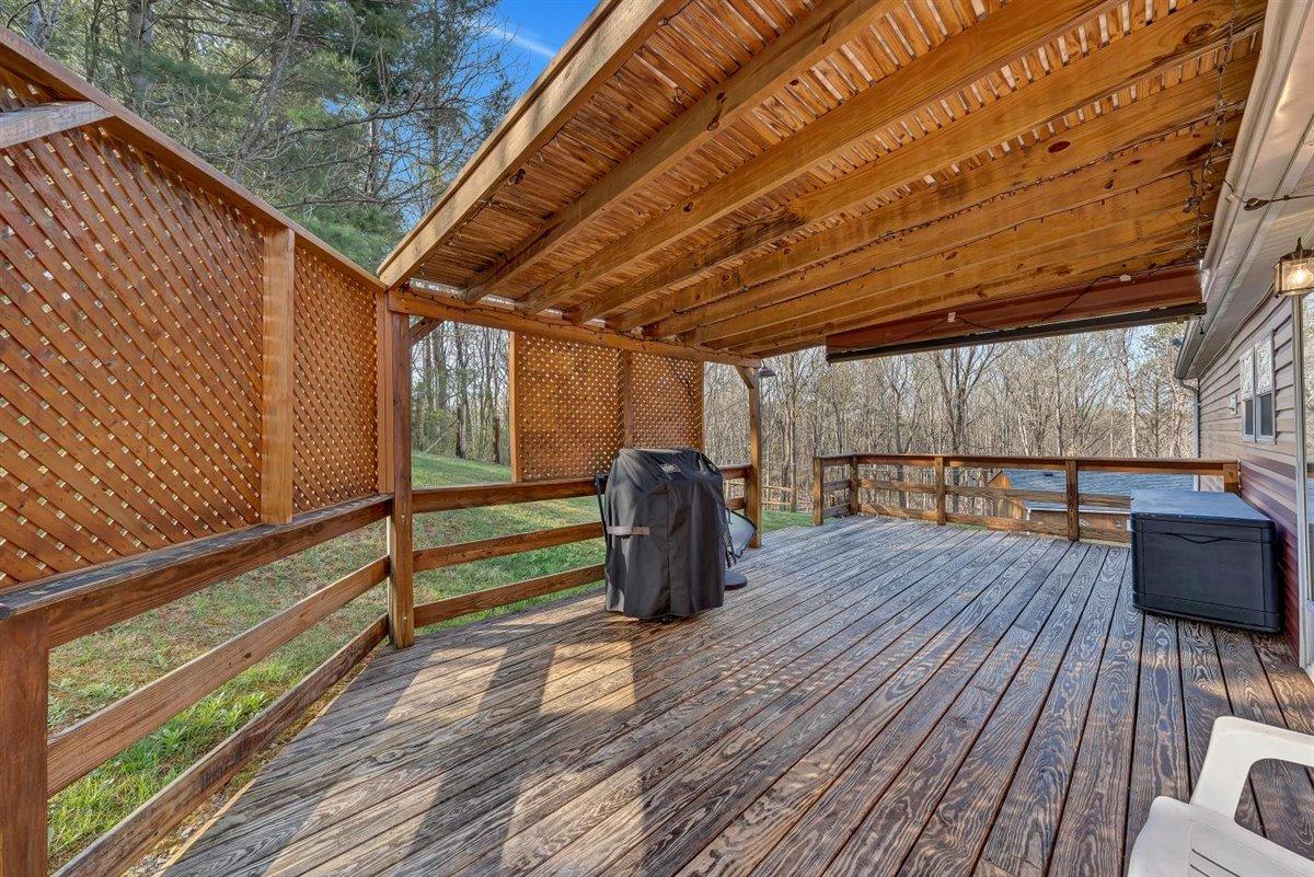 1112 Sandy Ford Road Blue Ridge, VA 24064 - Photo 21 of 35 Covered deck