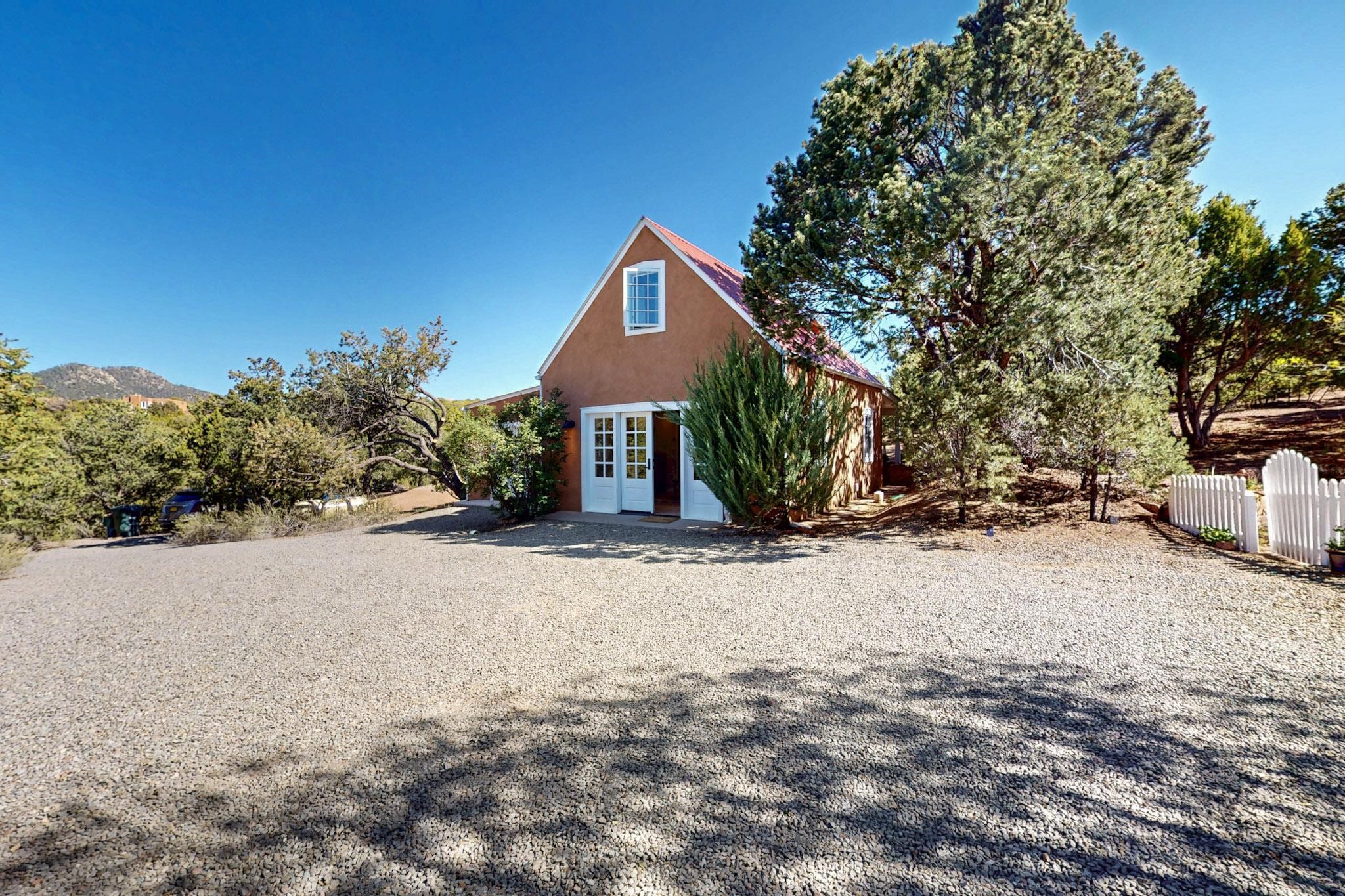 15 Toltec Road Santa Fe, NM 87505 - Photo 48 of 72 Cross the driveway to the guest house