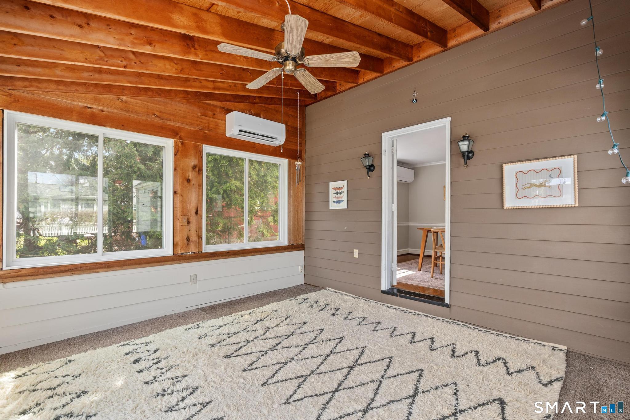 40 Fairlee Road West Hartford, CT 06107 - Photo 16 of 40 Bonus family room space with vaulted ceiling and new mini-split for heating & cooling!