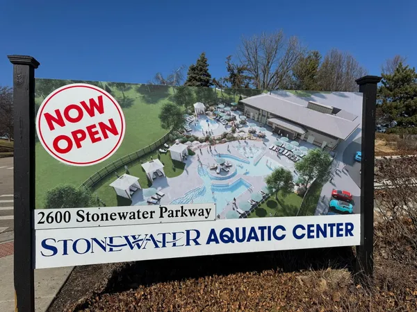 a view of a sign board