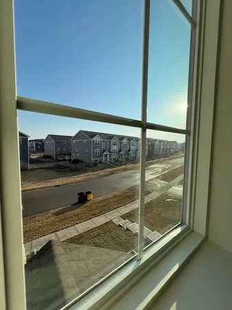 a view of a floor plan and a window