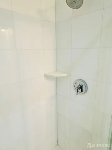 a view of a hallway with a porch