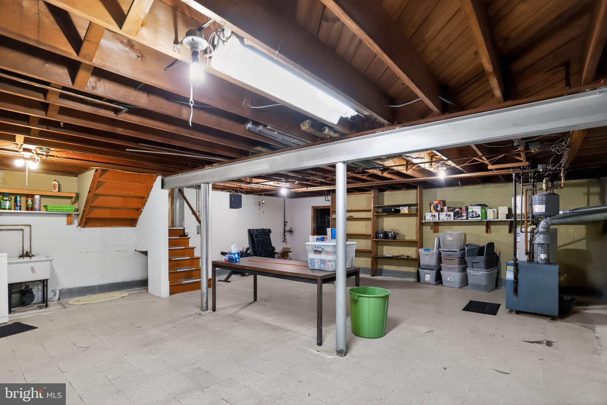 10 Taylor Street Bristol, PA 19007 - Photo 14 of 17 Spacious basement with potential for creativity.