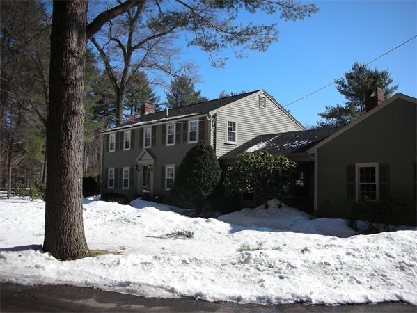 1 R Horseshoe Lane Hamilton, MA 01982 - Photo 1 of 1 a view of a house covered in snow