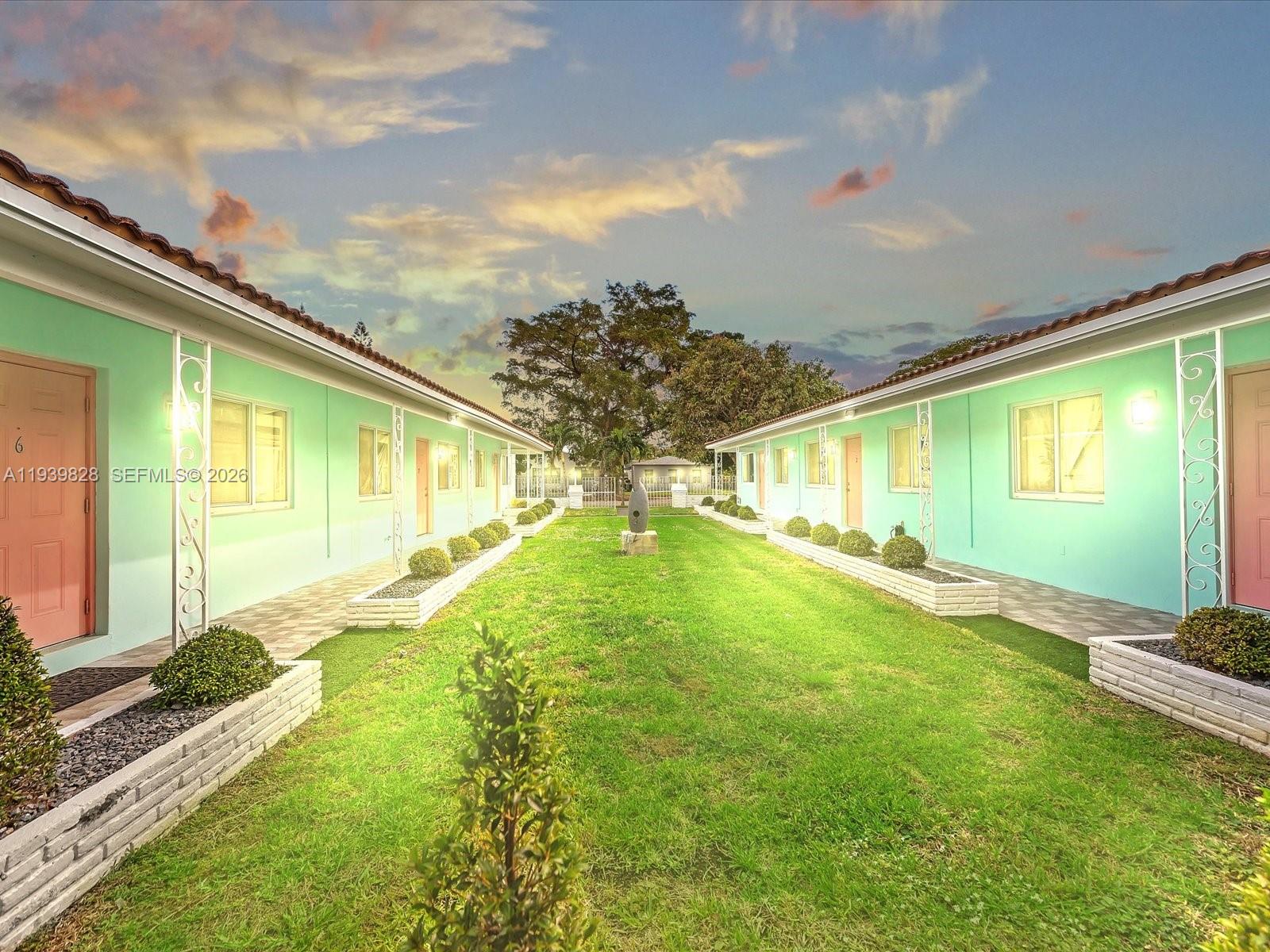 1839 Funston Street, Unit 2 Hollywood, FL 33020 - Photo 21 of 21 a view of back yard of the house