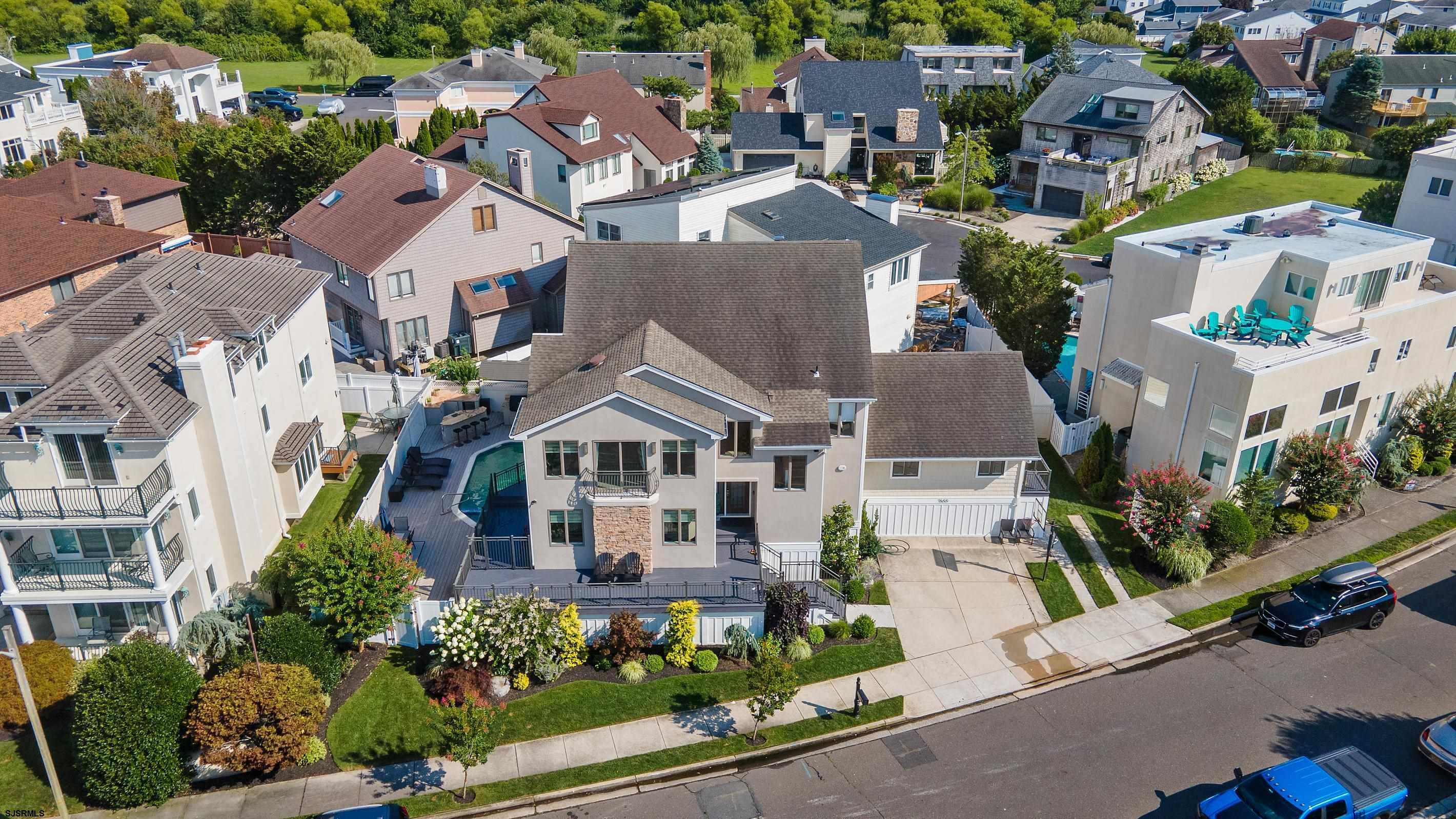 7600 Bayshore Drive, Unit SEPTEMBER 2026 Margate City, NJ 08402 - Photo 50 of 55 an aerial view of multiple houses