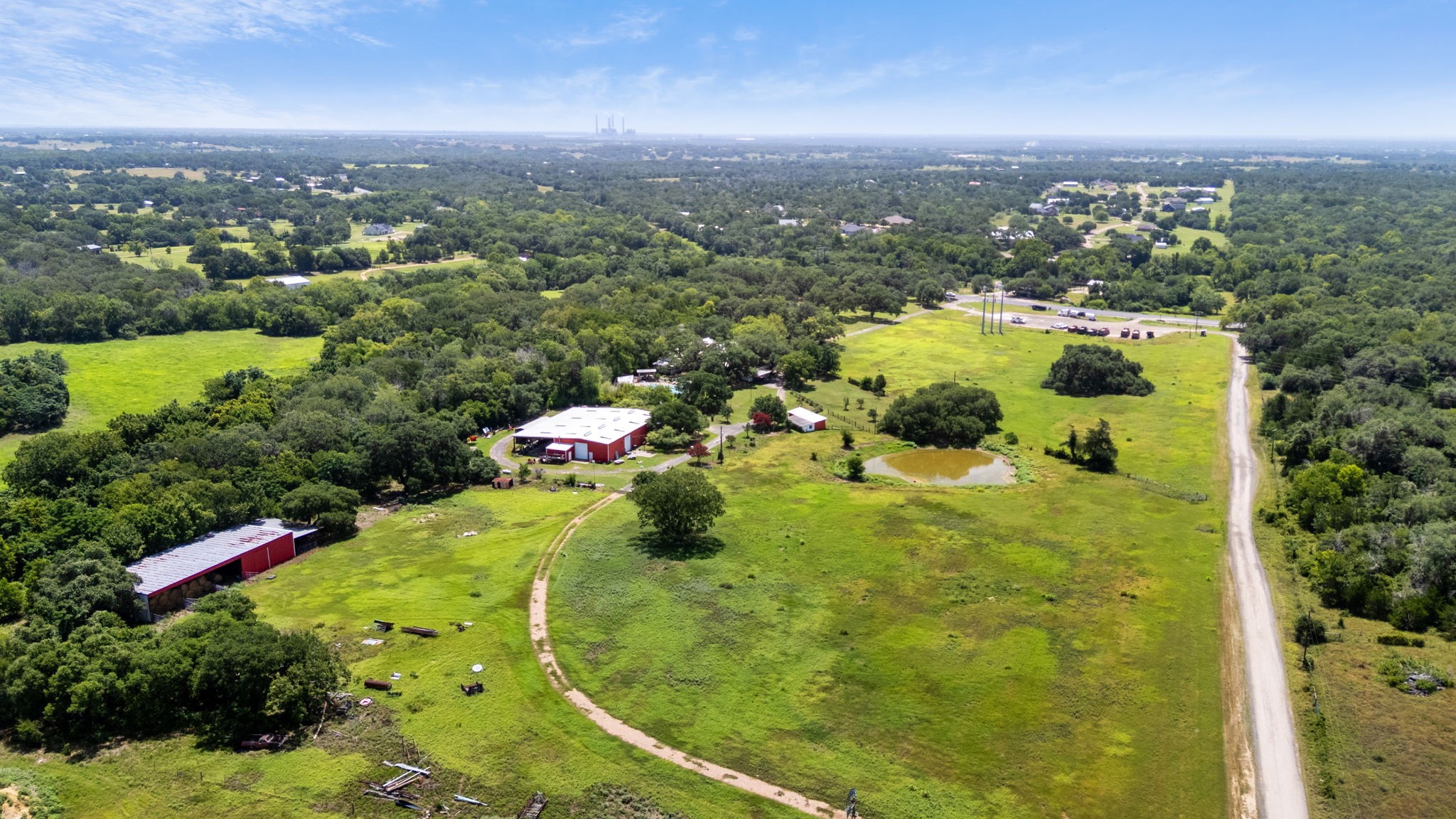3541 Highway 159 La Grange, TX 78945 - Photo 3 of 45 Ideally located just 5 minutes from H-E-B and Downtown La Grange, and 20 minutes from Round Top, this property is perfect for a weekend retreat, family ranch, or full-time homestead.