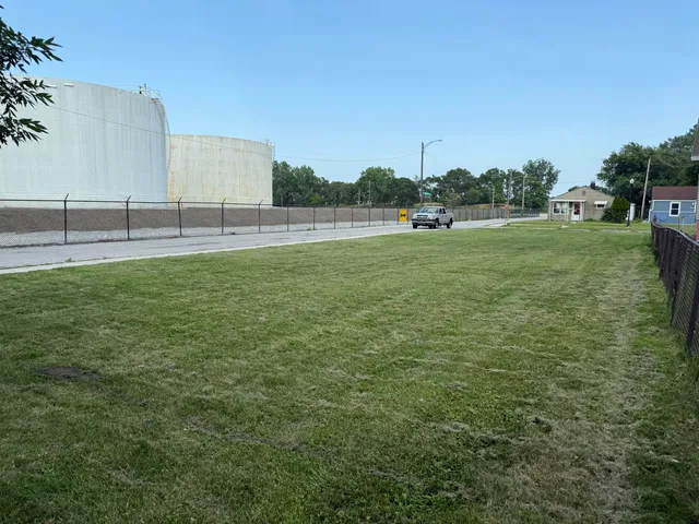 a view of a green field