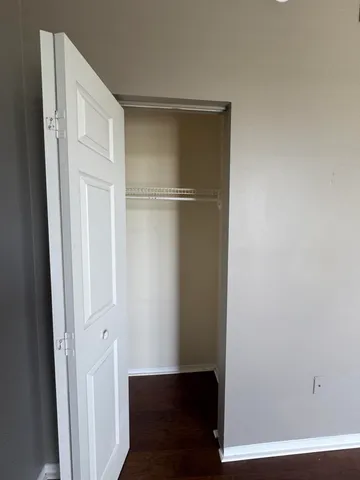 a view of walk in closet