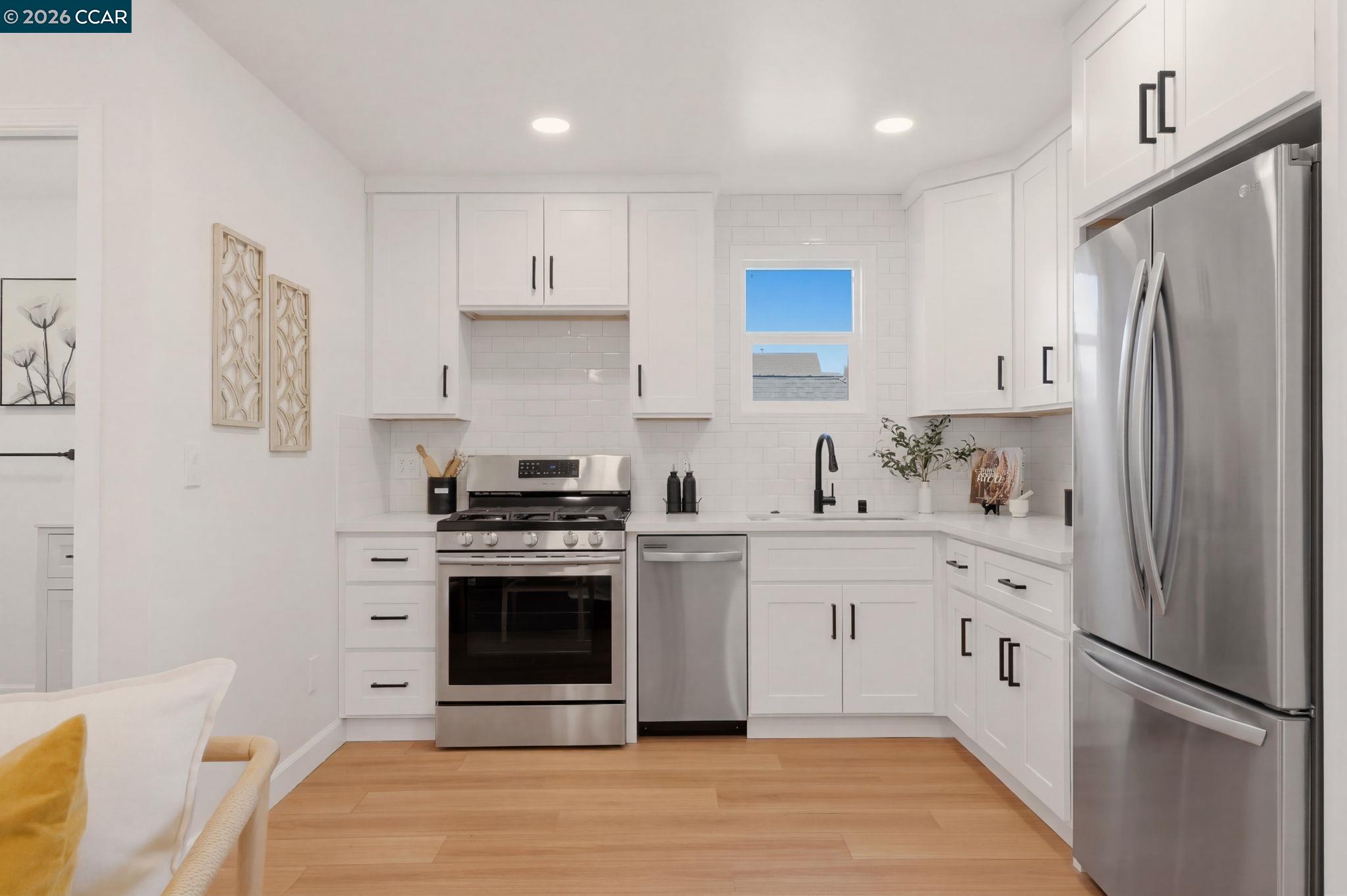 3214 California Street Berkeley, CA 94703 - Photo 35 of 58 Fridge and dishwasher digitally added