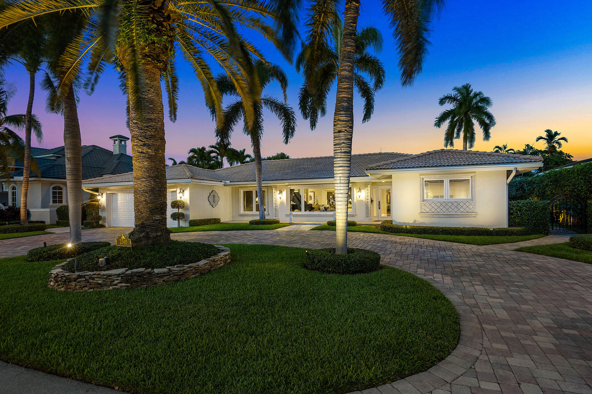 2340 West Silver Palm Road Boca Raton, FL 33432 - Photo 1 of 10 2340_West_Silver_Palm_Road_Dusk_02