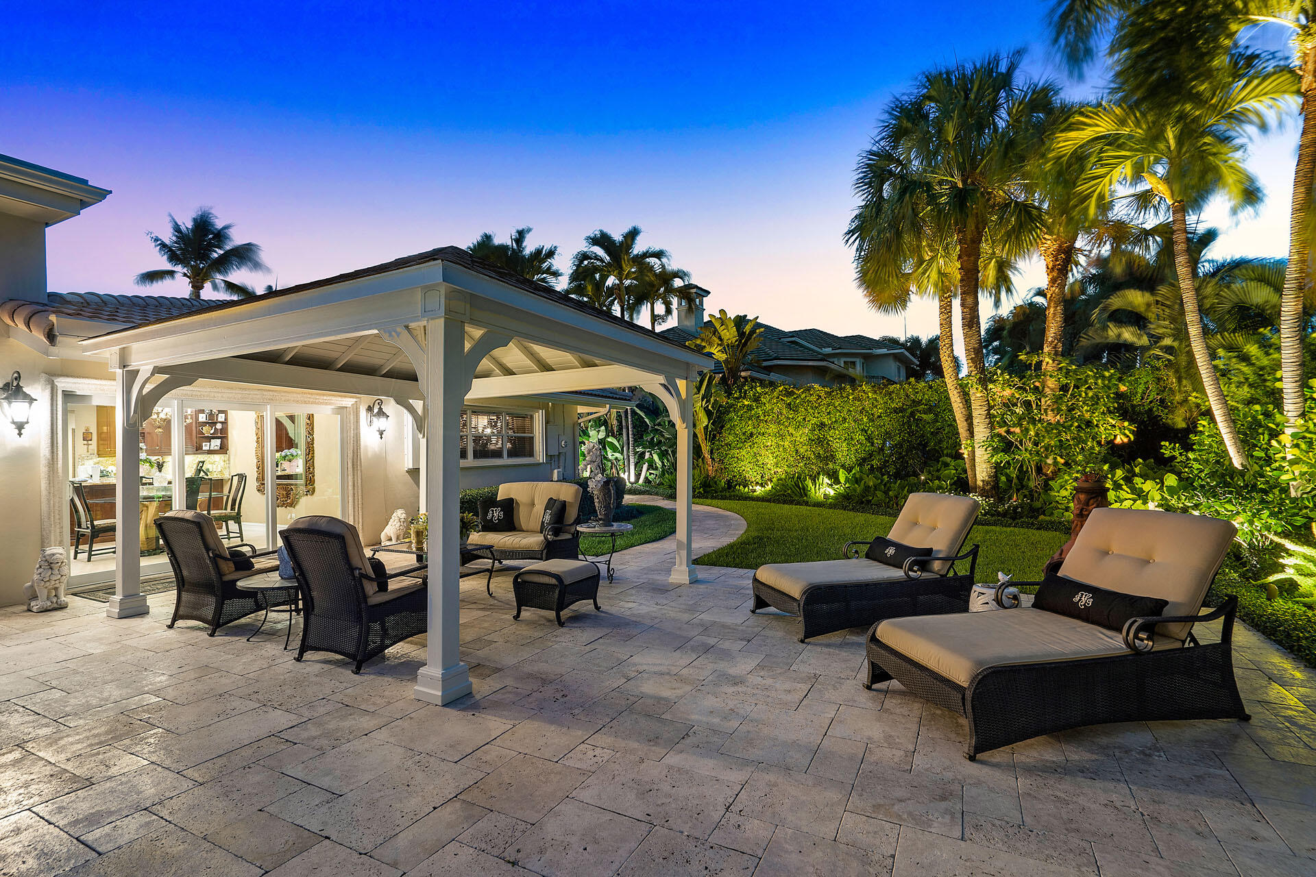 2340 West Silver Palm Road Boca Raton, FL 33432 - Photo 9 of 10 2340_West_Silver_Palm_Road_Dusk_10