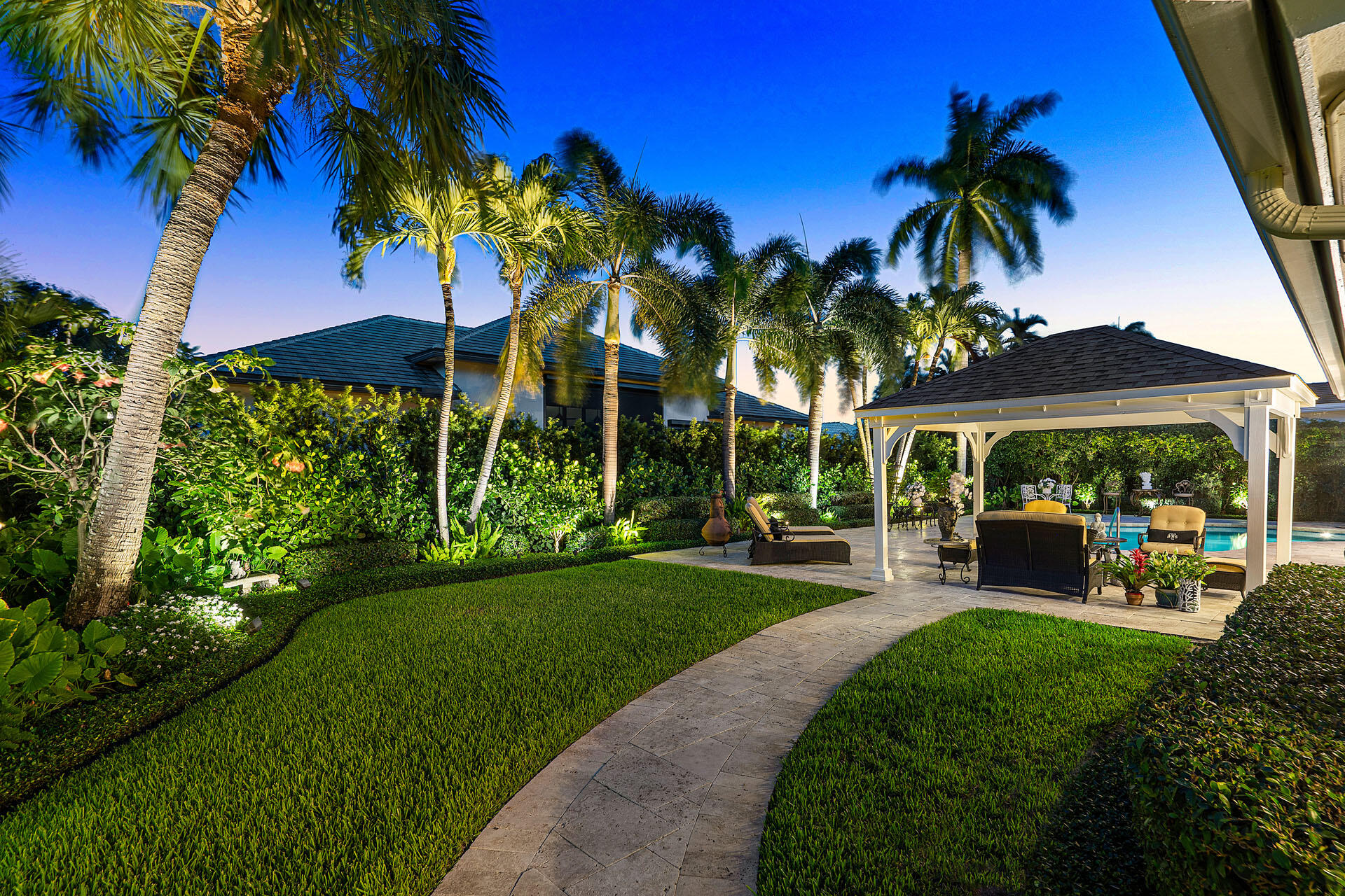 2340 West Silver Palm Road Boca Raton, FL 33432 - Photo 10 of 10 2340_West_Silver_Palm_Road_Dusk_11