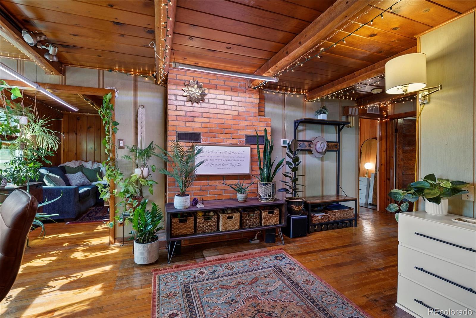 21852 Pleasant Park Road Conifer, CO 80433 - Photo 14 of 47 a view of a entryway of the house