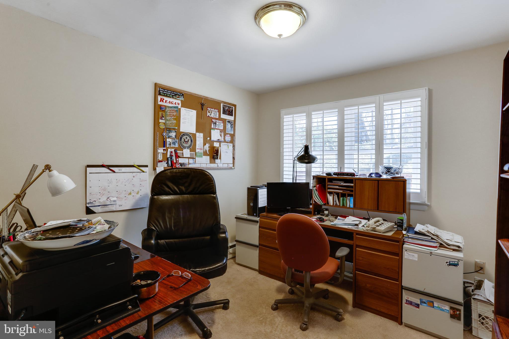 3710 Lorcom Lane Arlington, VA 22207 - Photo 29 of 48 Bedroom 4, now being used as an office