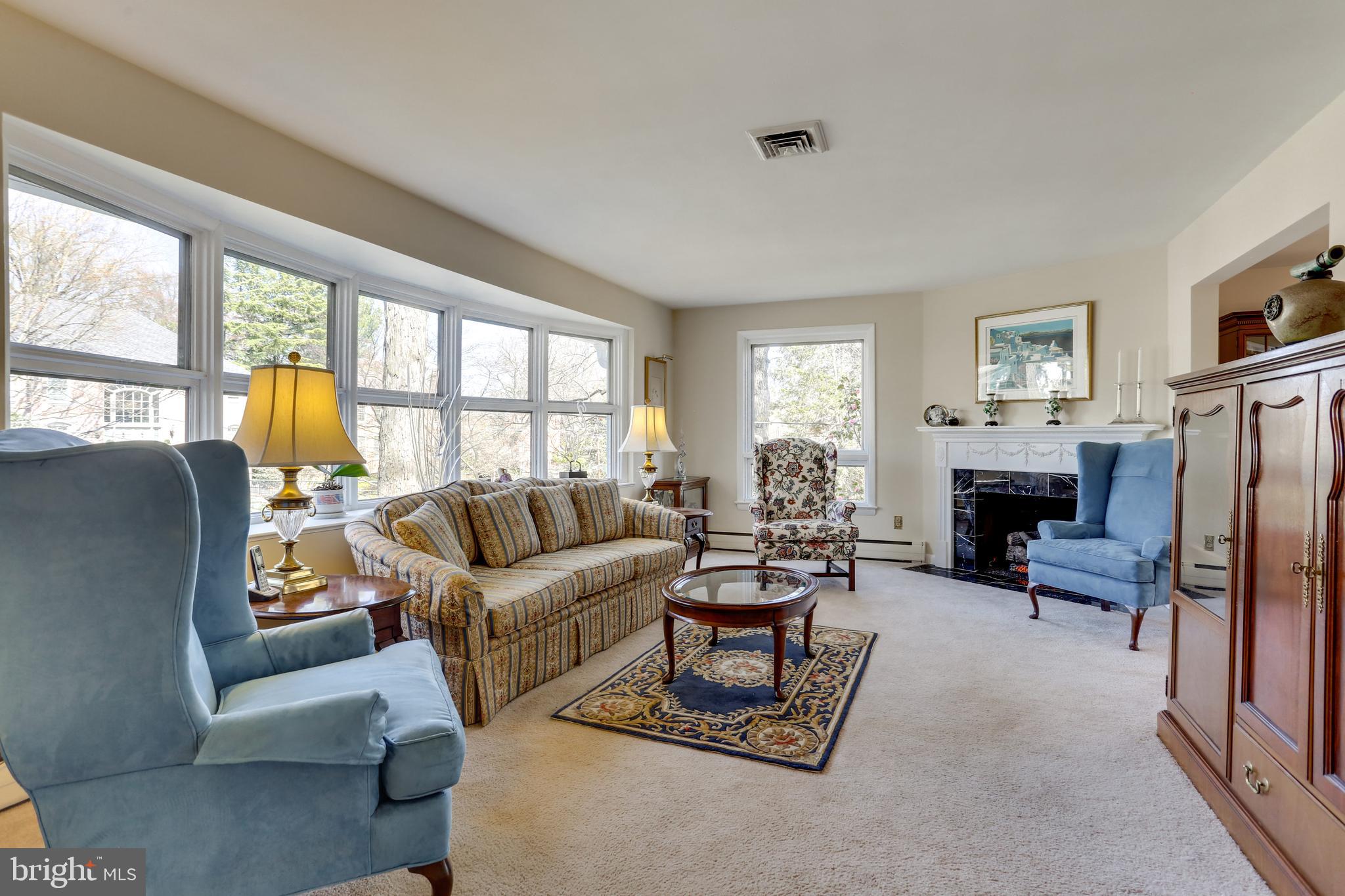 3710 Lorcom Lane Arlington, VA 22207 - Photo 32 of 48 Gas fireplace with mantel