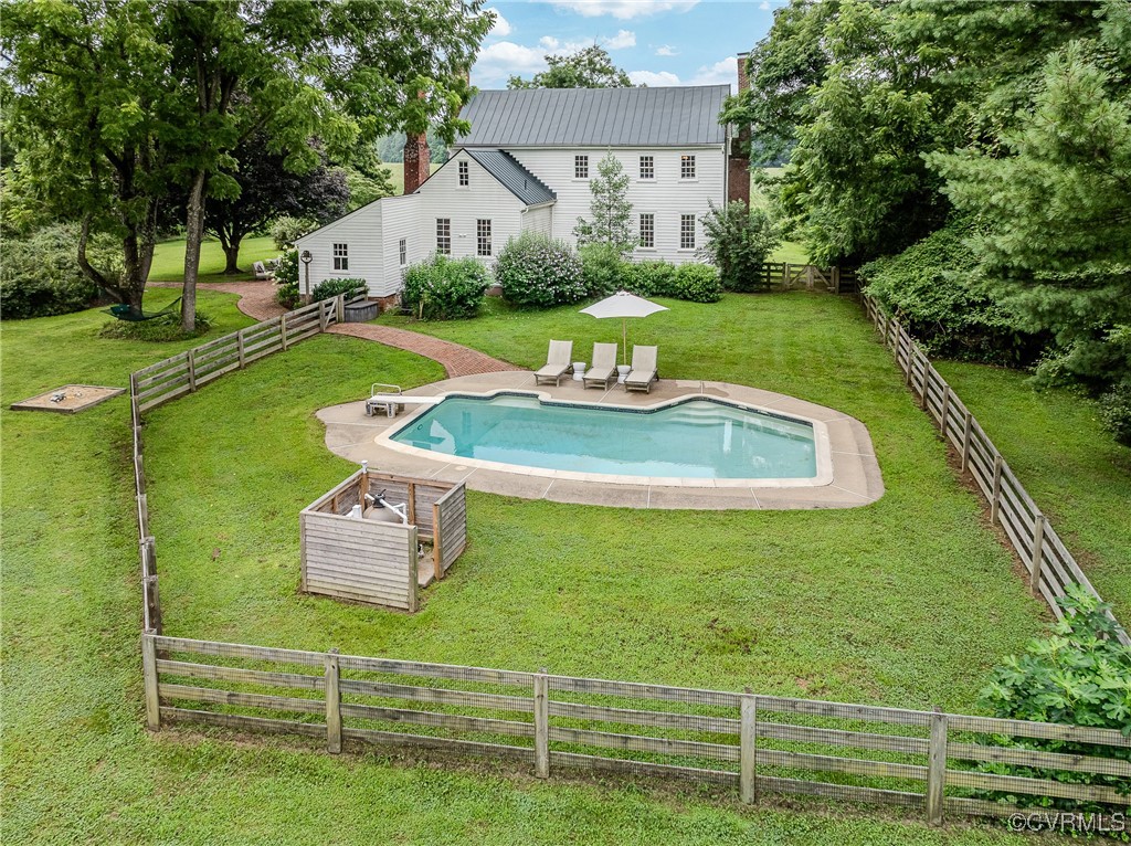 23390 Mt Cloud Road Bowling Green, VA 22427 - Photo 4 of 50 a view of a house with a yard
