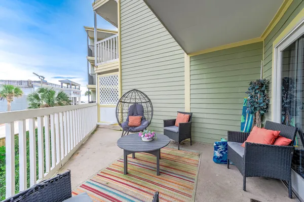 a outdoor space with chairs