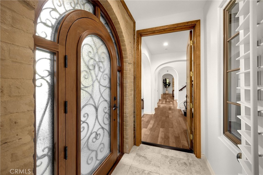34 Tall Hedge Irvine, CA 92603 - Photo 10 of 75 a view of a entryway door front of a house