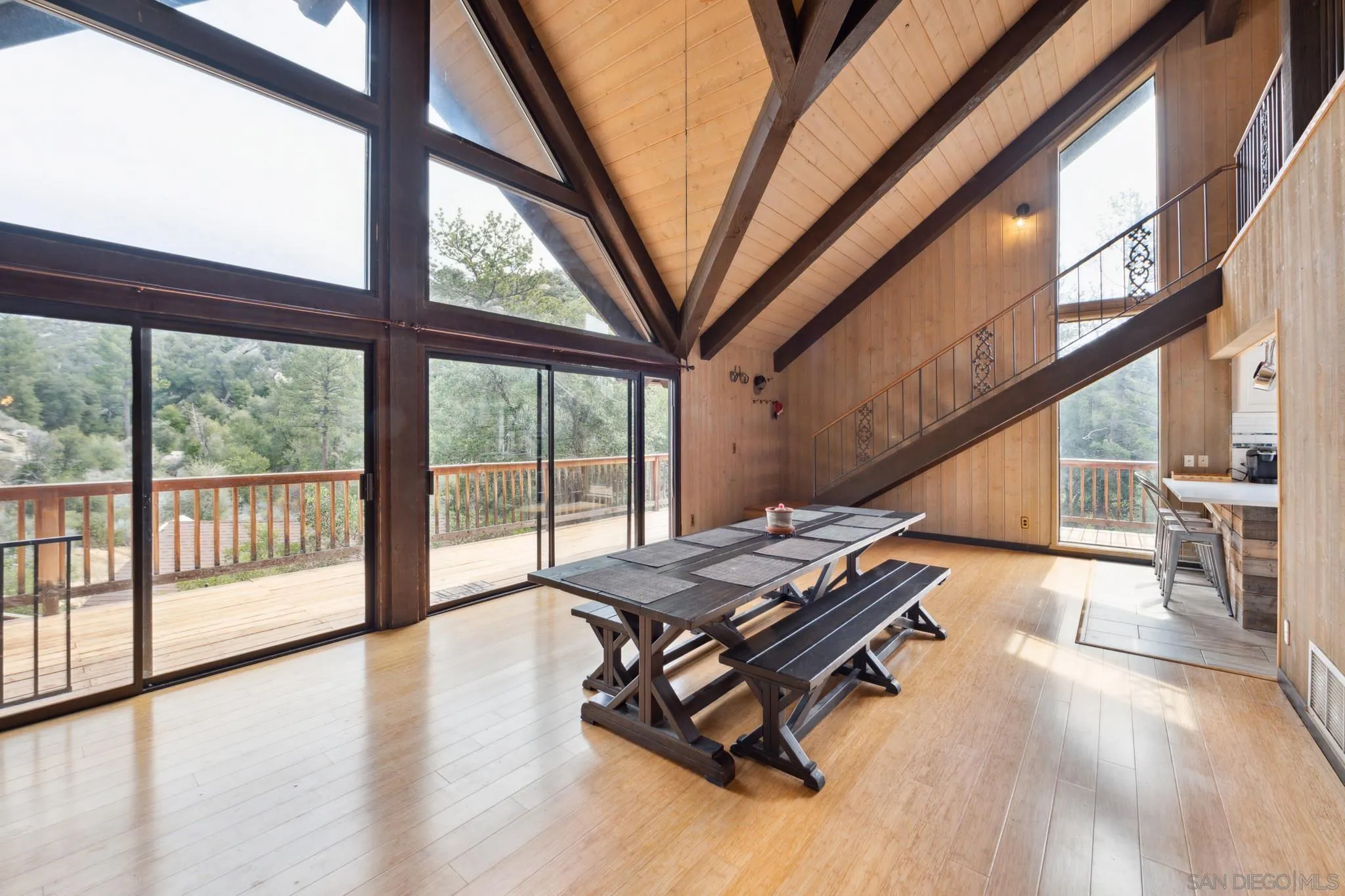 29026 Deer Creek Trail Pine Valley, CA 91962 - Photo 18 of 37 a living room with furniture and a large window