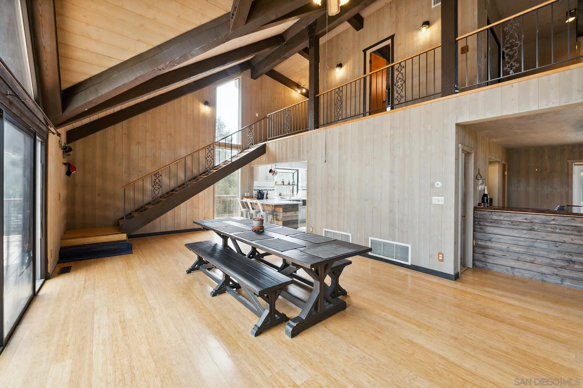 29026 Deer Creek Trail Pine Valley, CA 91962 - Photo 19 of 37 a balcony with table and chairs