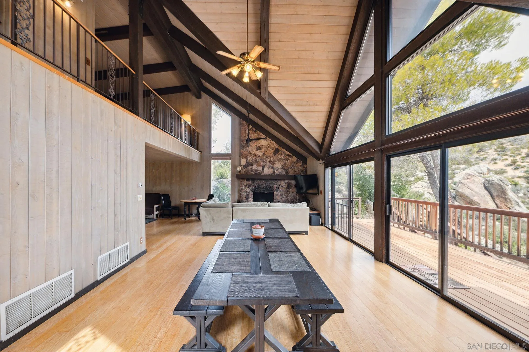 29026 Deer Creek Trail Pine Valley, CA 91962 - Photo 21 of 37 a view of a living room with a large window