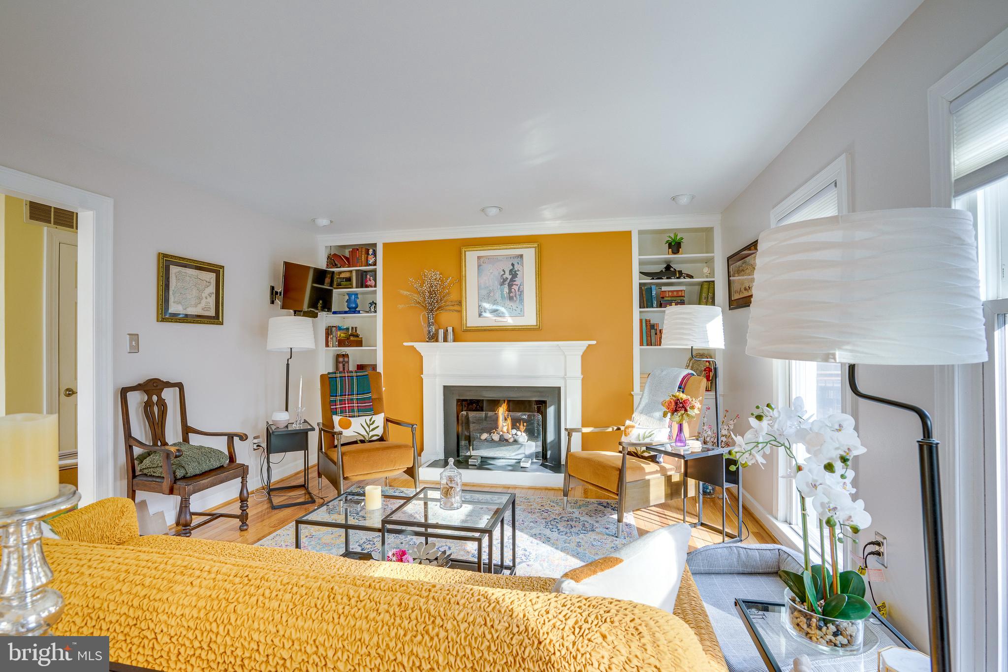 1640 Wainwright Drive Reston, VA 20190 - Photo 8 of 48 Designer gas fireplace!