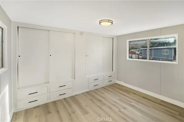 wooden floor in an empty room