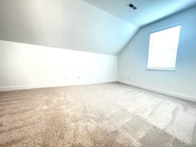 a view of empty room