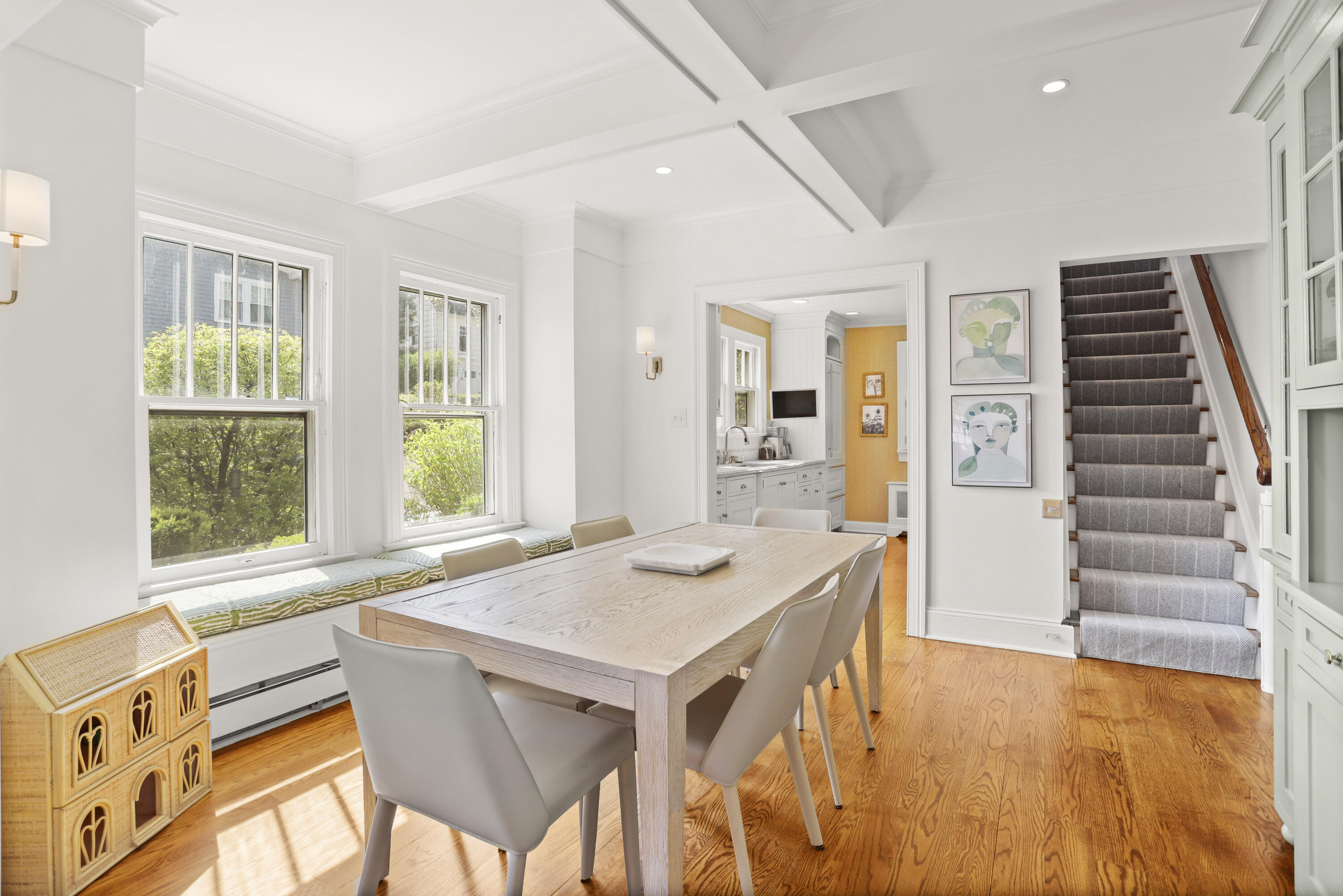 78 Roton Avenue Norwalk, CT 06853 - Photo 11 of 31 a view of a dining room with furniture and a window