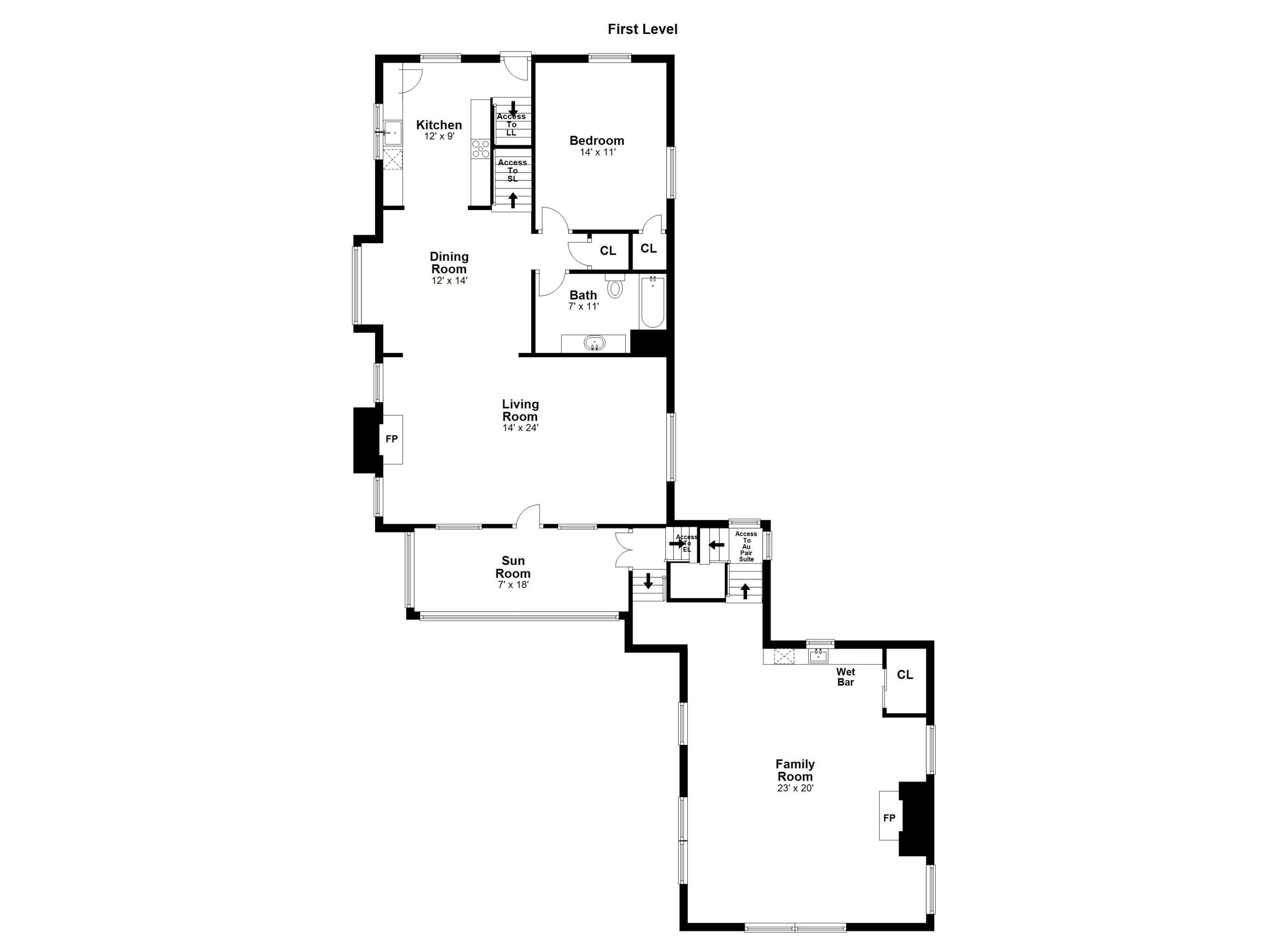 78 Roton Avenue Norwalk, CT 06853 - Photo 28 of 31 a picture of floor plan