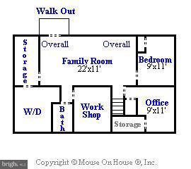 129 Sumner Road Annapolis, MD 21401 - Photo 29 of 30 Lower Level floor plan