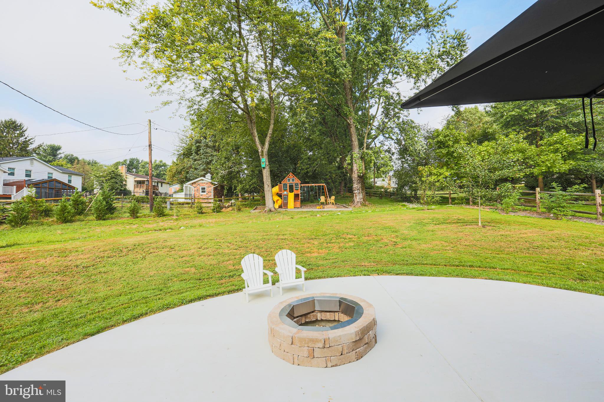 2518 Jonathan Road Ellicott City, MD 21042 - Photo 42 of 52 New fire pit feature