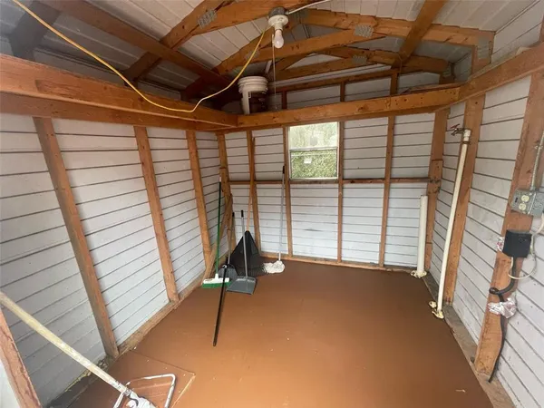 a view of under construction room and staircase