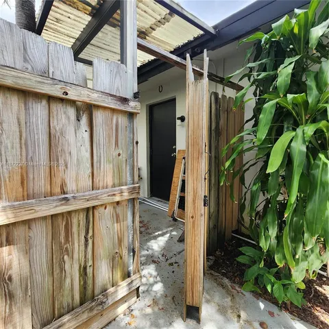 a view of a house with a outdoor space