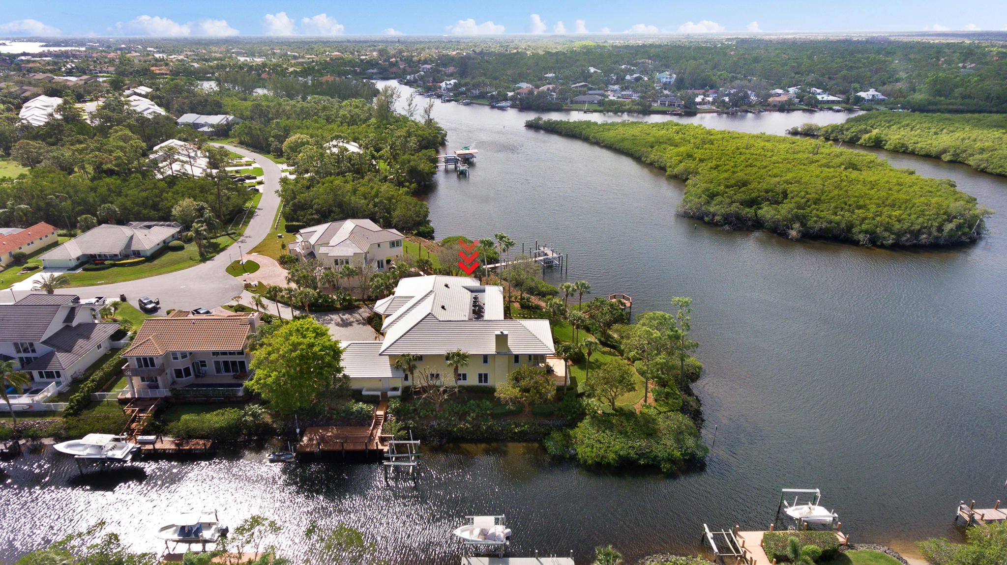 8818 Southeast Riverfront Terrace Tequesta, FL 33469 - Photo 32 of 39 8818-SE-Riverfront-Ter_DJI_0017-Edit