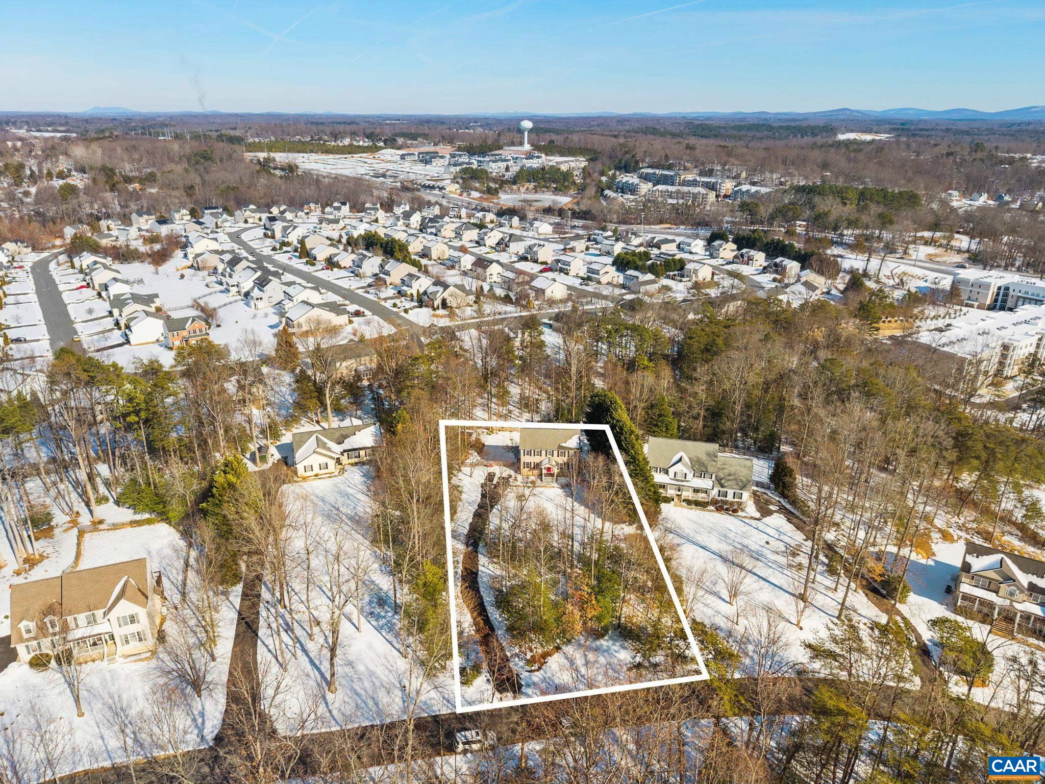237 Spring Haven Lane Ruckersville, VA 22968 - Photo 34 of 41 an aerial view of a house