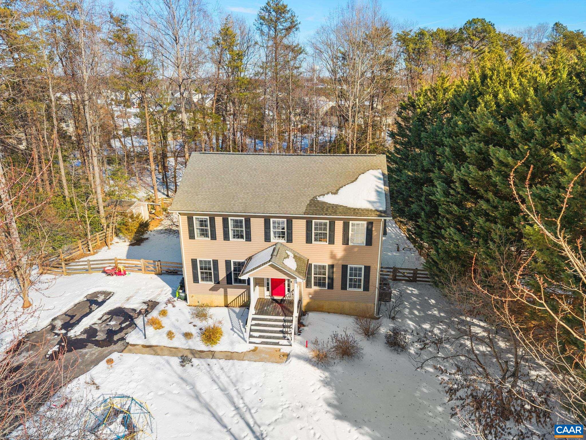 237 Spring Haven Lane Ruckersville, VA 22968 - Photo 37 of 41 front view of a house with a yard